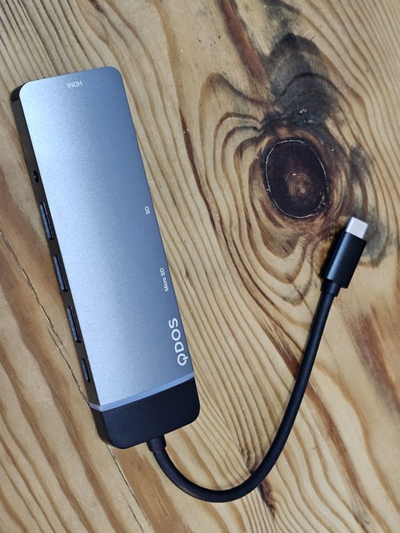 QDOS PowerLink Combi 8 in 1 USB C Hub   Review.